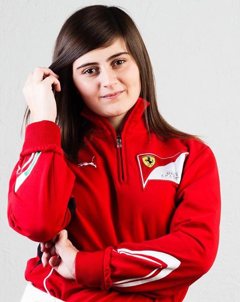 Marta Ariza / Video oficial pruebas Ferrari Driver Academy