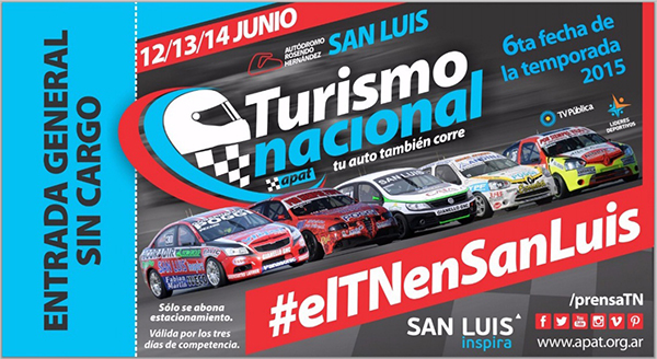 TN San Luis: Cupón entrada general sin cargo