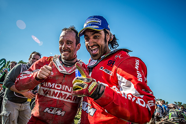 Gerard Farrés: “Ser 8º en un Dakar como este es brutal”