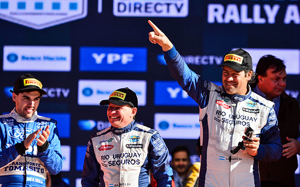 Marcos Ligato, el representante argentino entre los WRC