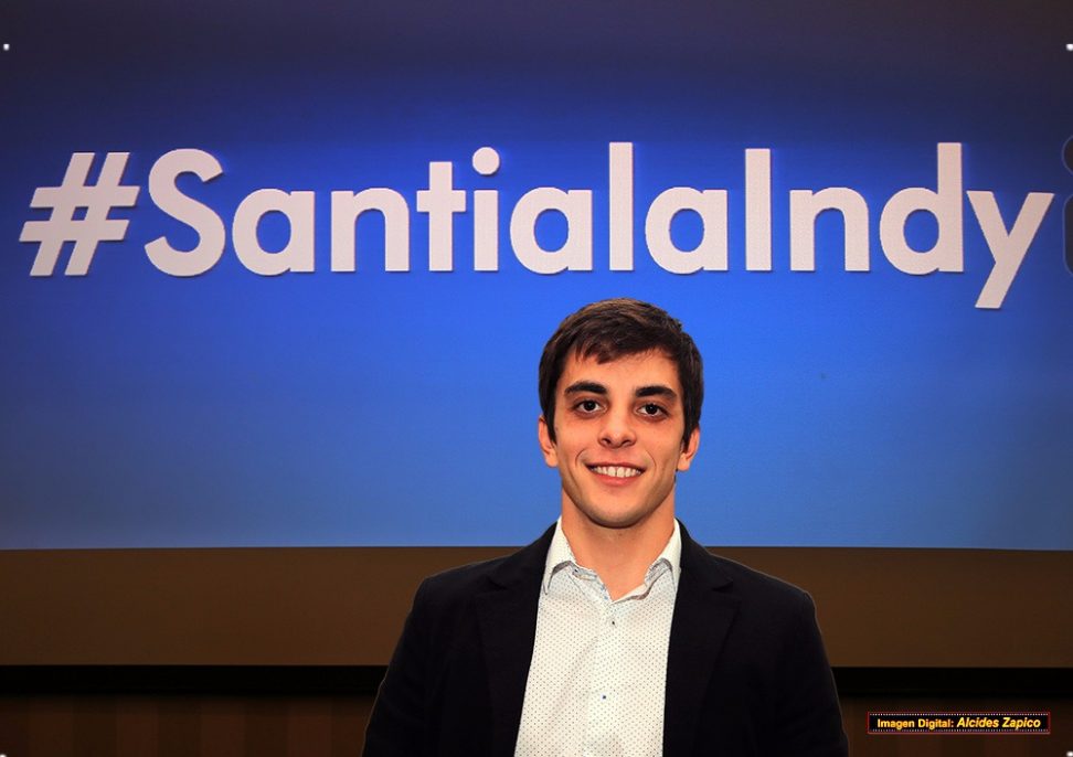 Urrutia con un paso en la Indy Car