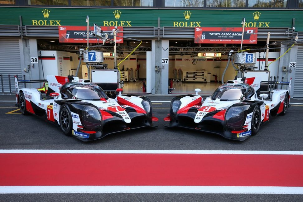 Dominio de Toyota en los libres 2 del WEC bajo la lluvia