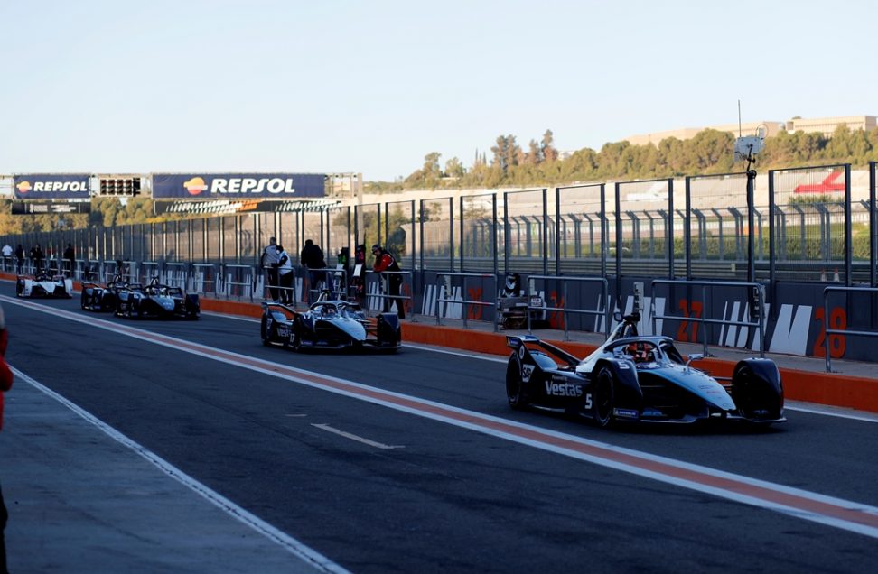 Pretemporada de Formula E: La acción se centró en boxes