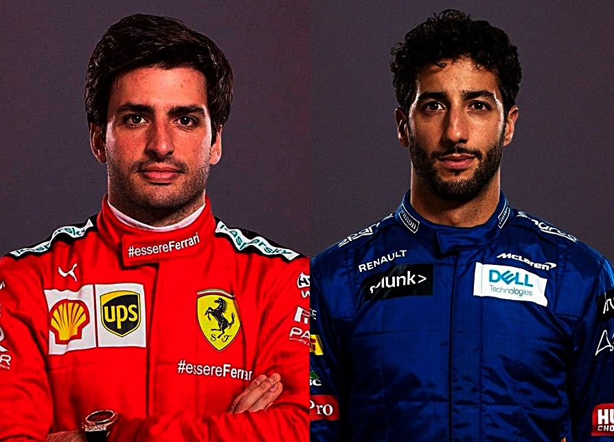 Carlos Sainz ficha para Ferrari y Daniel Ricciardo para McLaren
