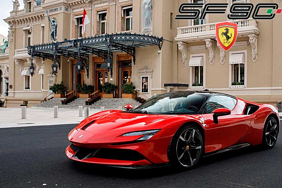 Leclerc a fondo por las calles monegascas