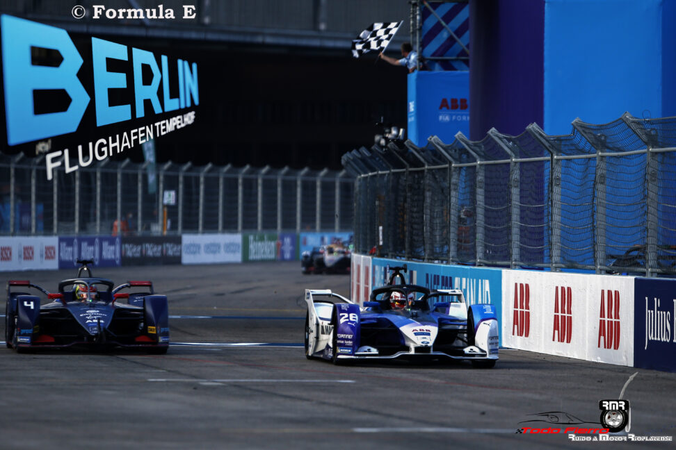 Gunther gana con lo justo sobre Frijns el tercer E-Prix en Berlín