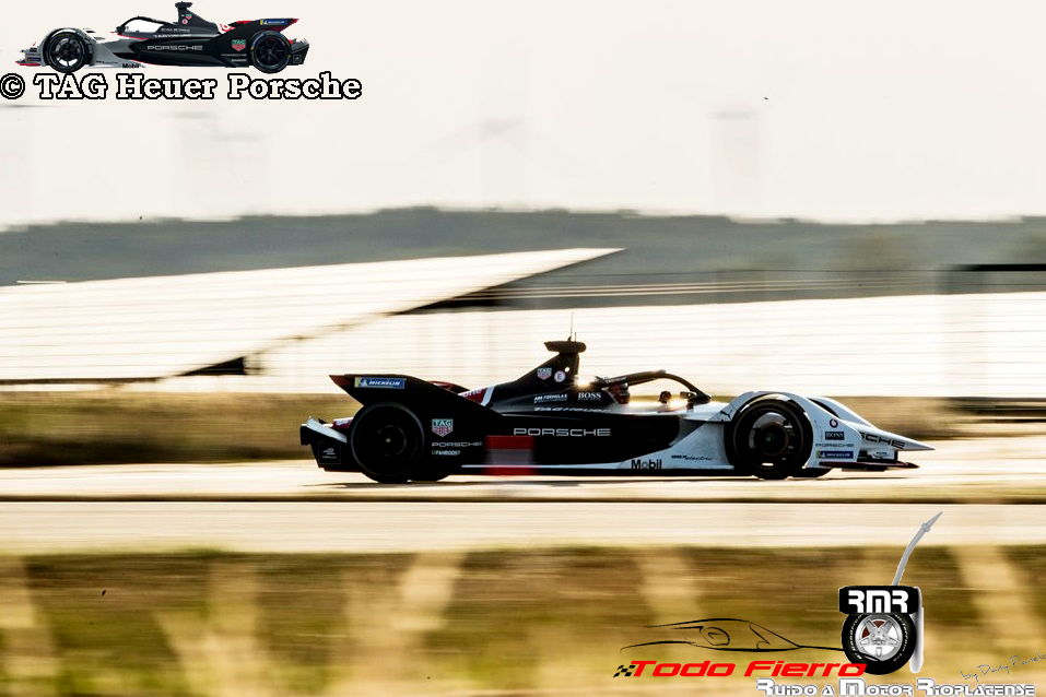 Pascal Wehrlein piloteó por primera vez el Porsche 99X Electric