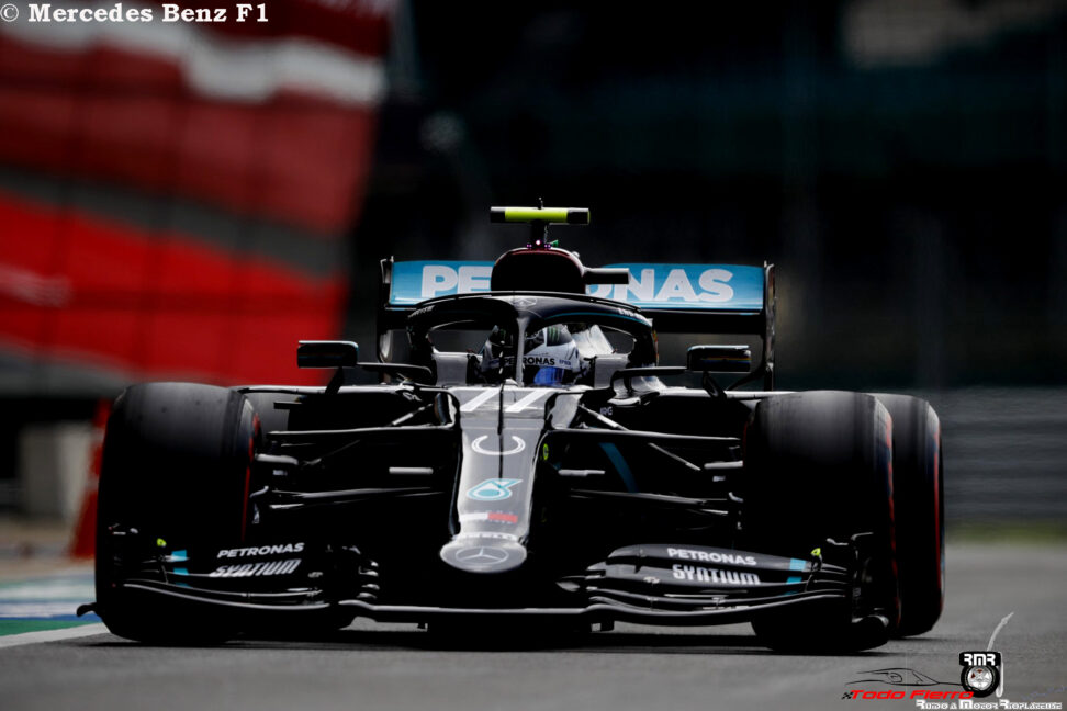 Bottas acelera y se queda con la pole en el GP 70 Aniversario