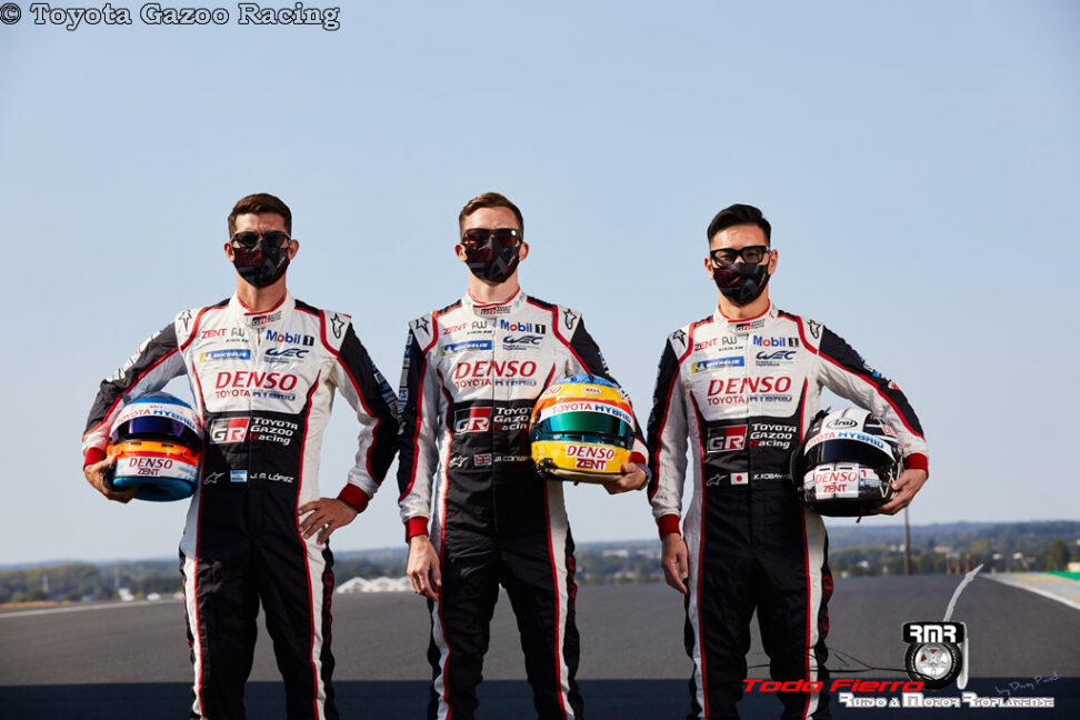 Kobayashi lleva al #7 Toyota al primer lugar para las 24hs de Le Mans