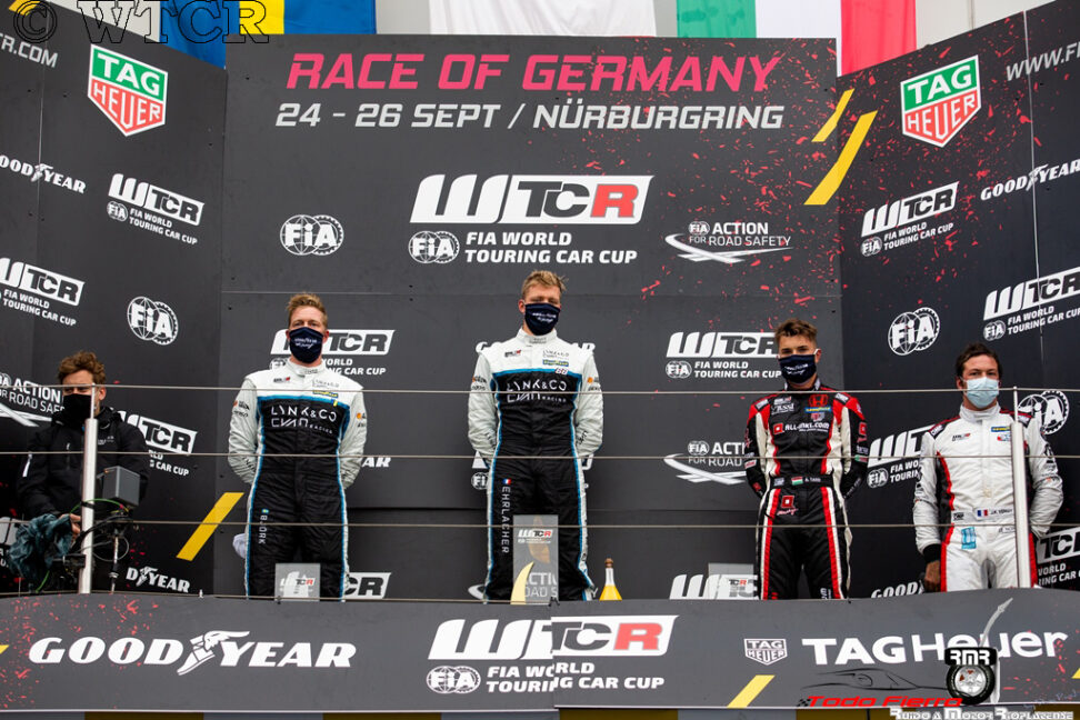 Ehrlacher gana en la segunda carrera del WTCR en Nürburgring