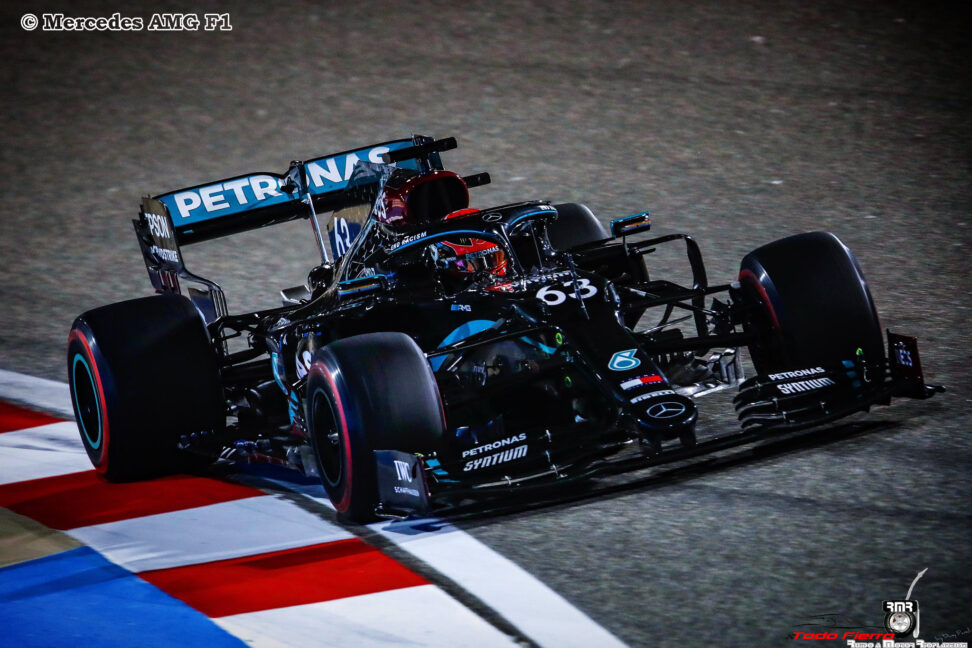 Debut soñado para Russell en Mercedes