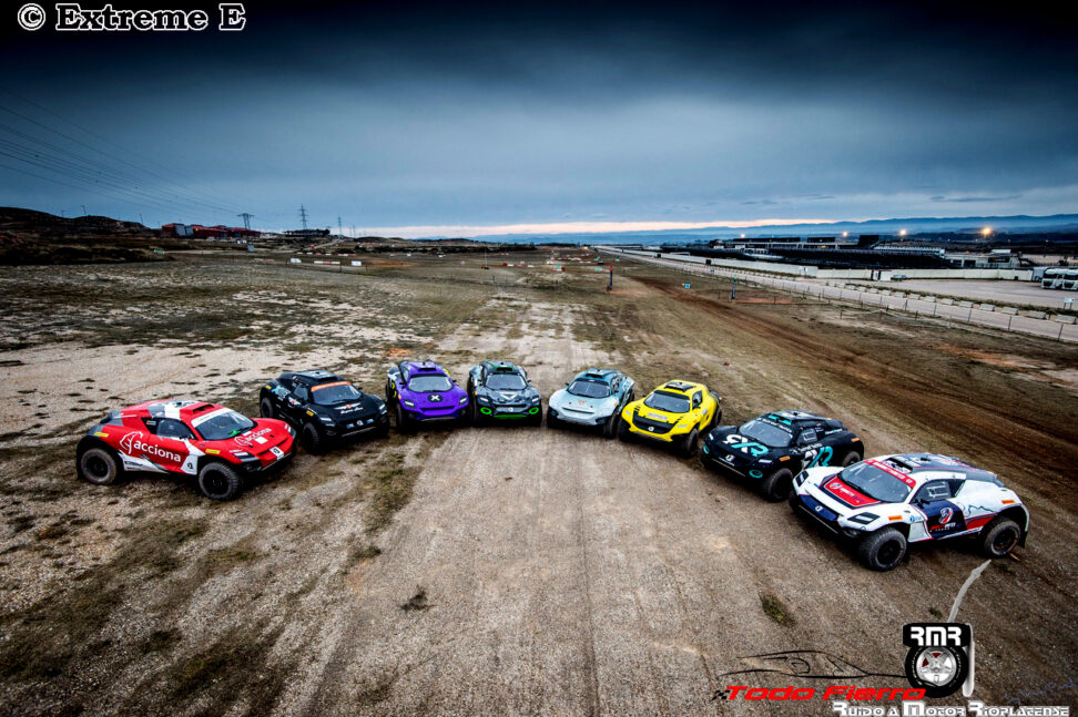 Extreme E completa los primeros test grupales