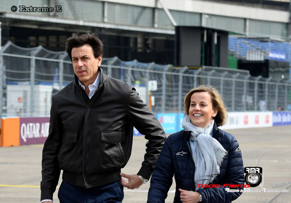 Susie Wolff: “Toto es una gran inspiración para mí”.
