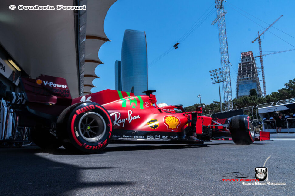 Clasificación GP de Azerbaiyán 2021: Pole para Leclerc