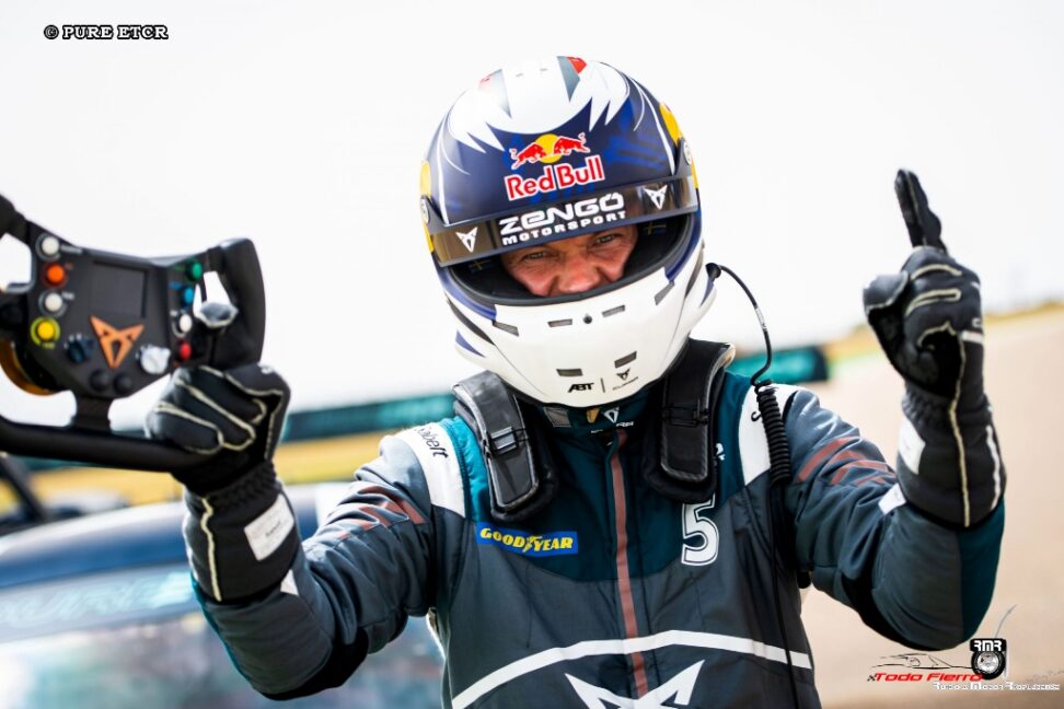 Ekström ganador en Aragón y líder del PURE ETCR