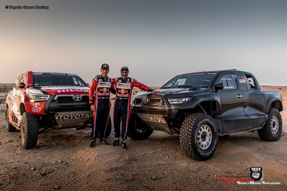 Cuatro tripulaciones y el GR DKR HILUX T1 las armas de Toyota para el Dakar