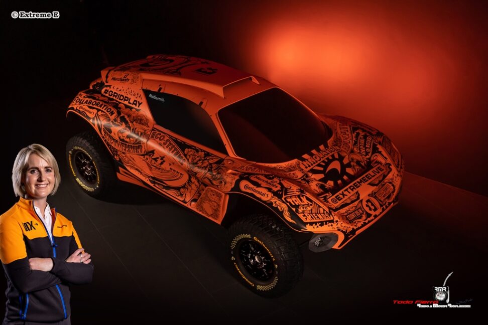 McLaren presenta la decoración de su Odyssey 21 y a Emma Gilmour como piloto