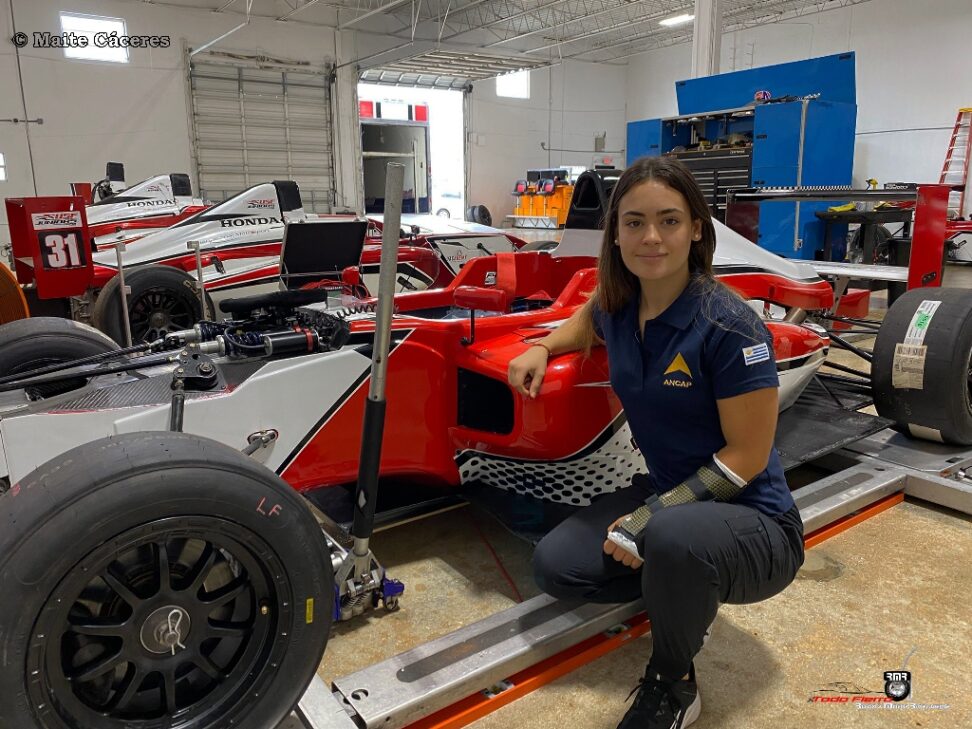 Maite Cáceres se hace su debut internacional en F4 USA Championship