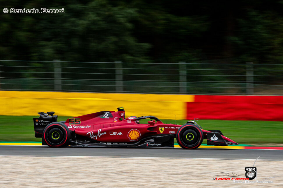 Clasificación GP de Bélgica 2022: Por penalidad a Verstappen Sainz hereda el primer puesto