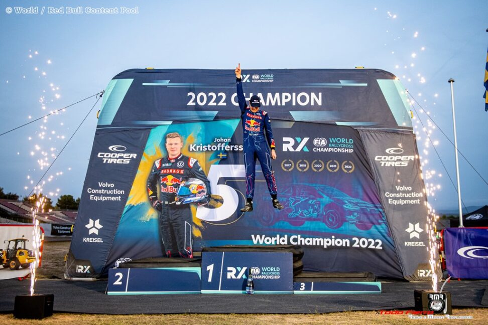 Kristoffersson campeón por quinta vez en el World RX