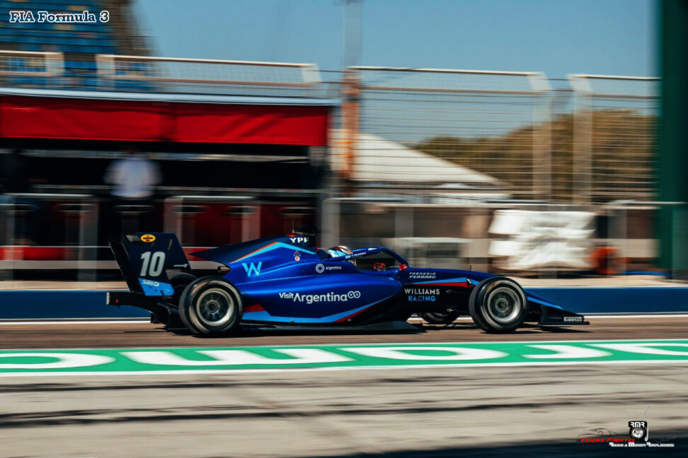 Franco Colapinto clasificó decimotercero en la Fórmula 3
