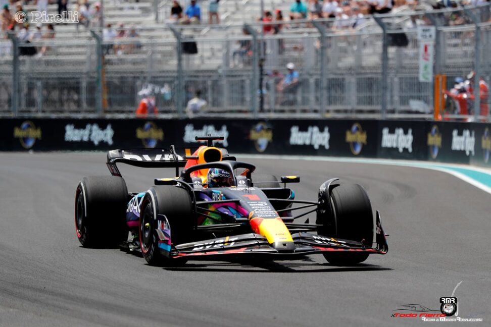 Entrenamientos GP de Miami 2023: Verstappen por poco sobre las Ferrari