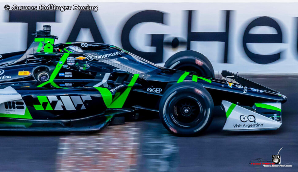 Agustin Canapino largará vigesimoquinto en Indianápolis