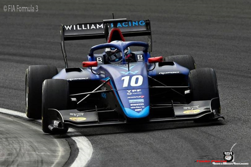 Colapinto logra el último escalón del podio en la Carrera Principal de la Fórmula 3