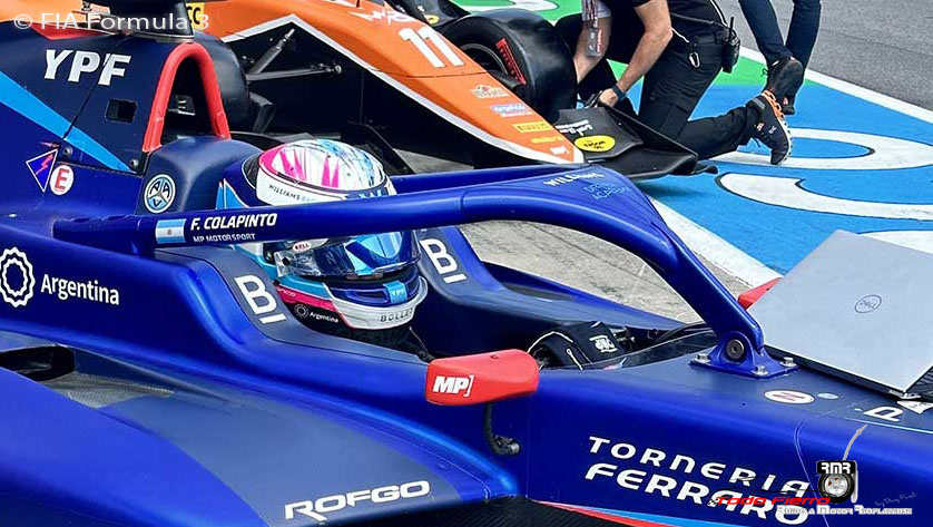 Carrera para el olvido para Colapinto en la Carrera Sprint