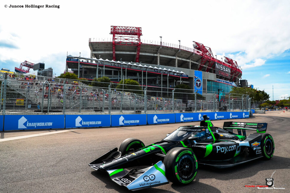 Abandono de Canapino a tres giros del final