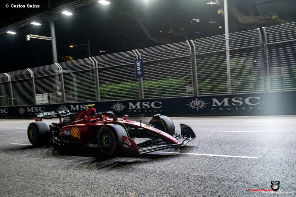 Sainz cerró un gran fin de semana con una victoria