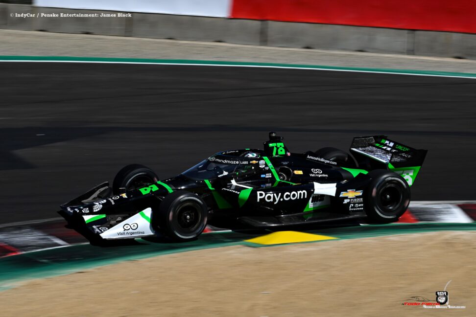 Canapino logra su mejor clasificación en la IndyCar, penaliza seis puestos