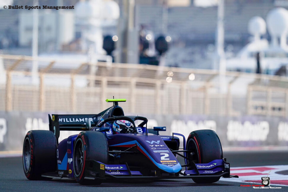 Con el objetivo de llegar a la bandera a cuadros, Colapinto se estrenó en la Fórmula 2
