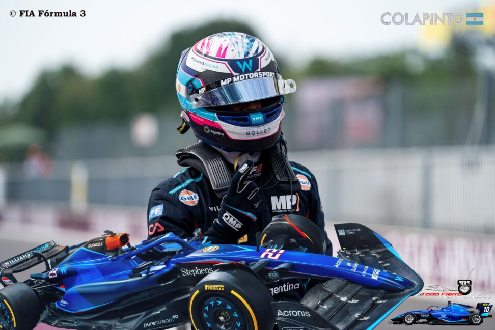 Preparándose para los test de la Fórmula 1, Franco Colapinto competirá en la Fórmula 2