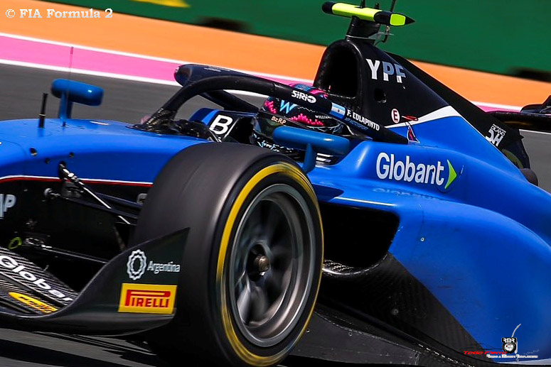 Tras quitarle su tiempo en dos oportunidades, Colapinto clasificó 13°