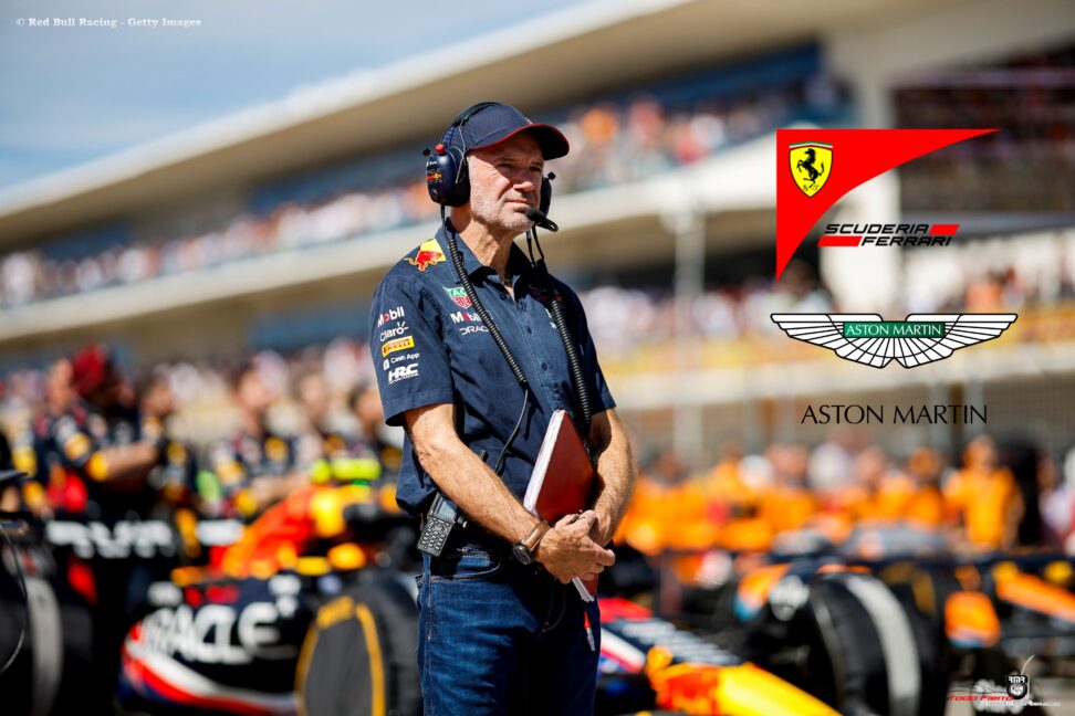 Adrian Newey abandonara Red Bull a principios de 2025