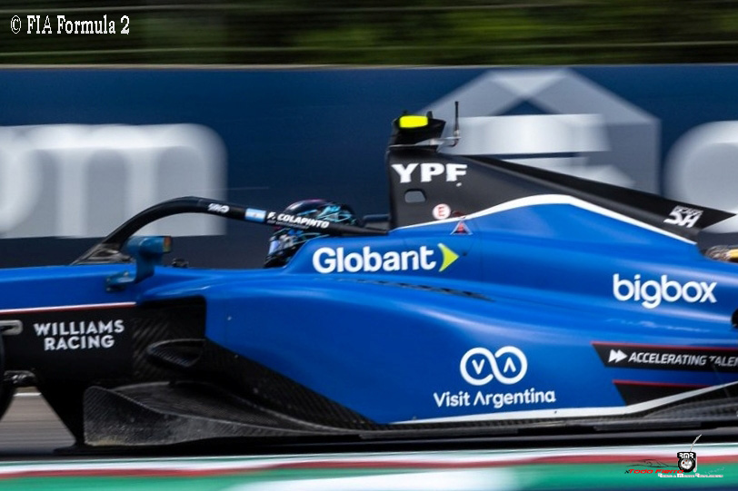 Por solo seis milésimas Colapinto pierde la pole en Barcelona