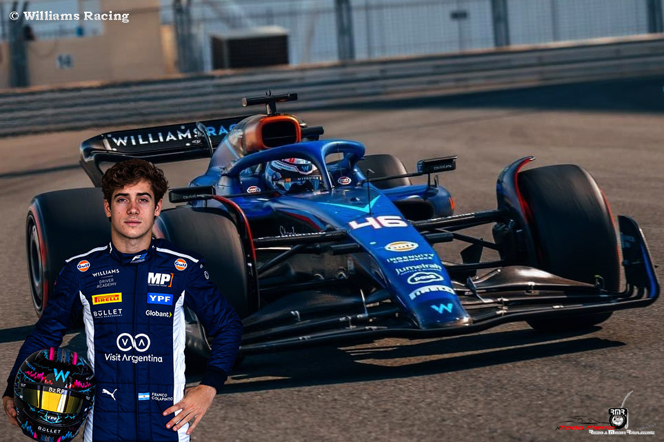 Franco Colapinto se suma a Williams F1 para los FP1 de Silverstone