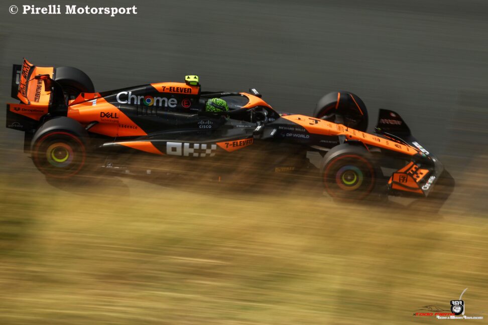 Norris se recupera de una mala largada y gana en Zandvoort