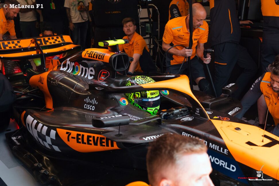 Norris manda en la clasificación para el Gran Premio de los Países Bajos