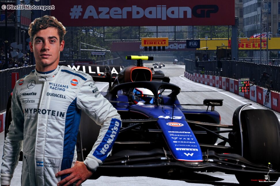 Colapinto afronta su primera experiencia en un callejero con un F1