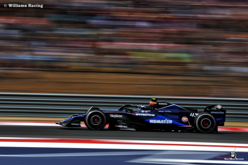 Colapinto no logra mantener su posición de largada finalizando 12 la Carrera Sprint de Austin