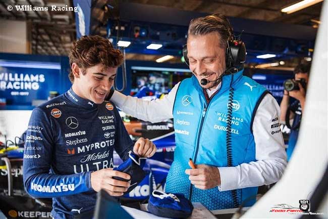 Franco Colapinto: “Demostramos una gran fuerza como equipo para darle la vuelta a la situación hoy”