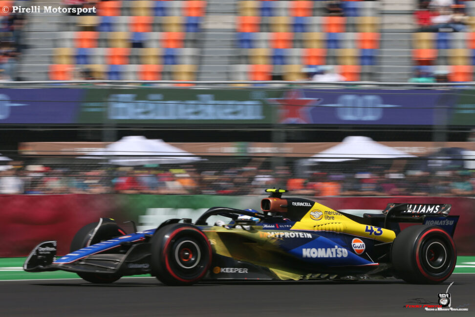 El trabajo más exigente de Colapinto solamente fue en los libres uno