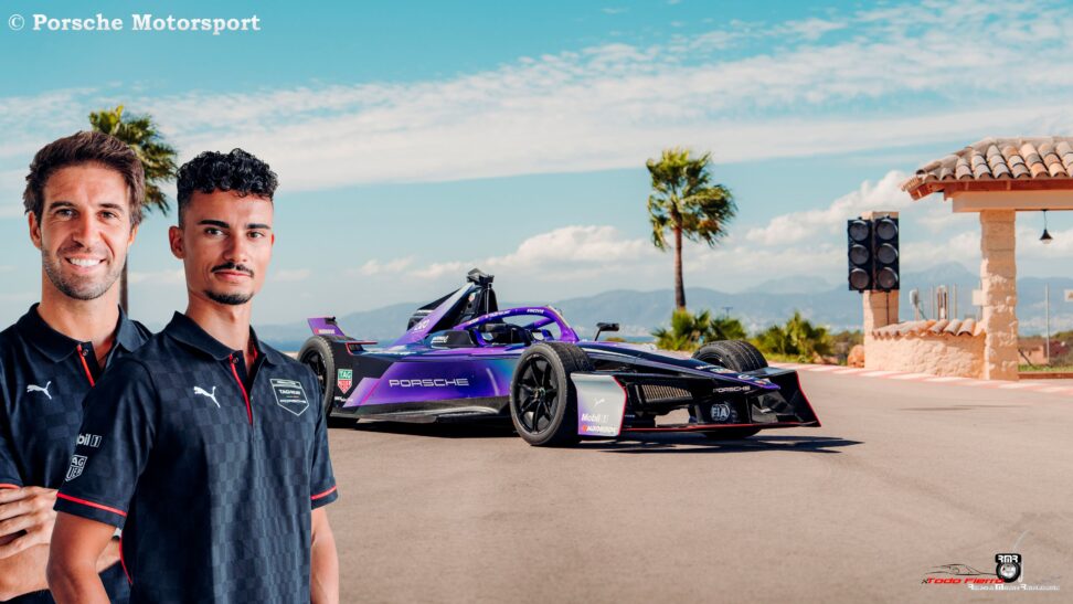 Inspirado en los colores del Taycan, Porsche presento su Gen3 Evo