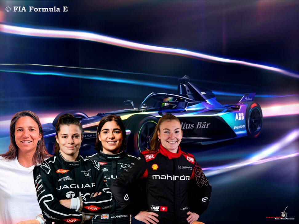 Se completó la lista de pilotos mujeres para los test de la Fórmula E