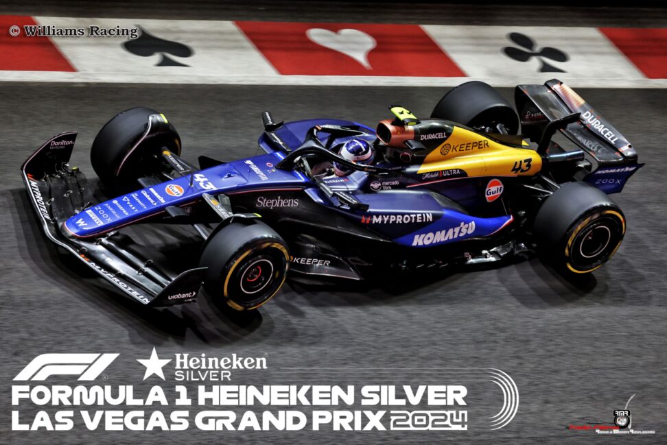 Colapinto fue a pleno en Las Vegas, Verstappen nuevamente Campeón del Mundo de la F1