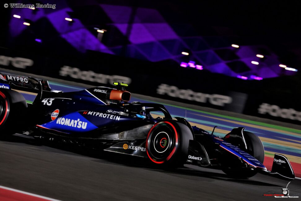 Abandono de Colapinto en el inicio de la carrera