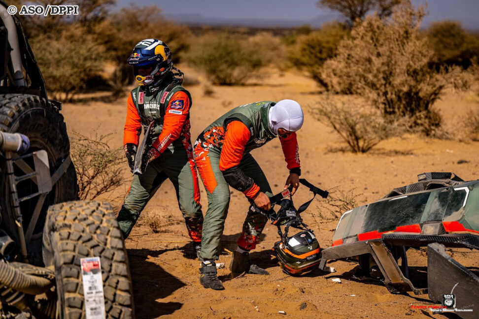 Dakar 2025, Etapa 3: accidente de Loeb que lo aleja más de la punta