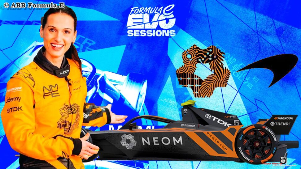 Cleo Abram se unirá NEOM McLaren para las ‘Evo Sessions’ de Fórmula E